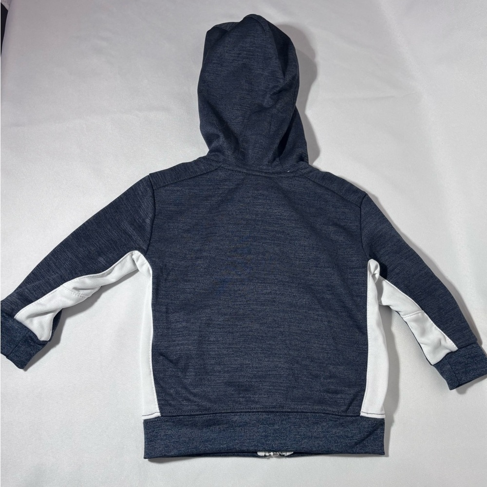 Nike Dri-Fit Baby Boys Therma Hoodie Blue/White Size 12M - Picture 2 of 4